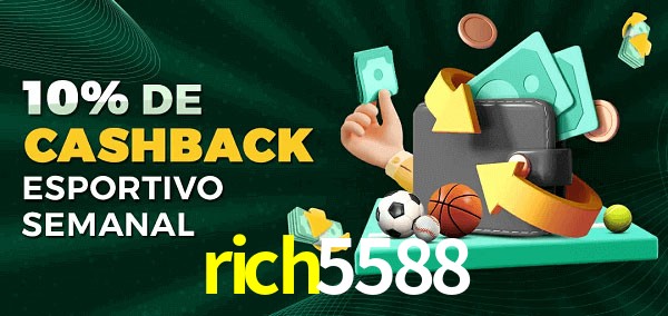 10% de bônus de cashback na rich5588